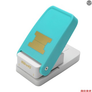Kw-trio BQJ-04 標籤打孔活頁分離器 DIY 索引貼紙標籤打孔機分隔紙打孔機剪貼簿壓花工具工藝品書籤記事本藝