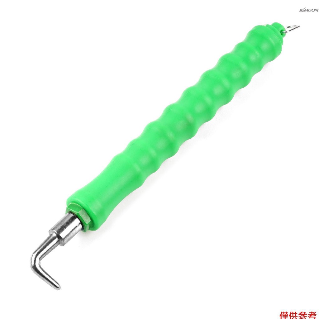 半自動鋼筋鉤 鋼筋綁線扭線器工具 鋼筋綁紮鉤子 綠色直鉤