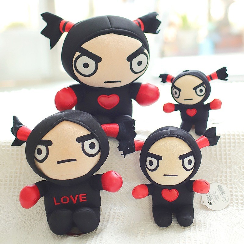 PUCCA 娃娃 中國娃娃 卡通毛絨娃娃 情侶結婚禮物GARU庫存