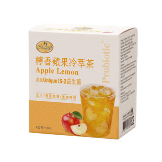 曼寧檸香蘋果冷萃茶/ 4g/ 10入/ 盒 eslite誠品