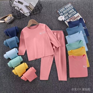 【JOY】兒童內衣套裝 女童德絨秋冬睡衣 男童秋衣秋褲打底衫 雙麵絨家居服裝