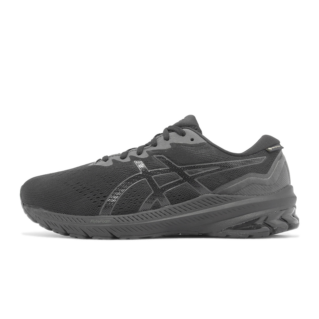 Asics 慢跑鞋 GT-1000 11 GTX 4E 男鞋 超寬楦 黑灰 防水 亞瑟士 ACS 1011B681002