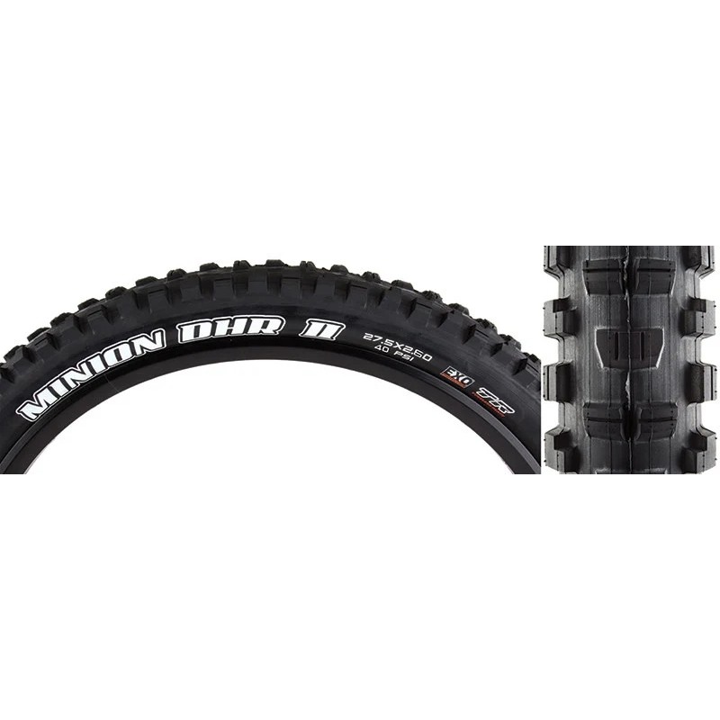 Pack cubierta de MTB Maxxis Minion DHR Rear EXO 27.5x2.80 Tubeless