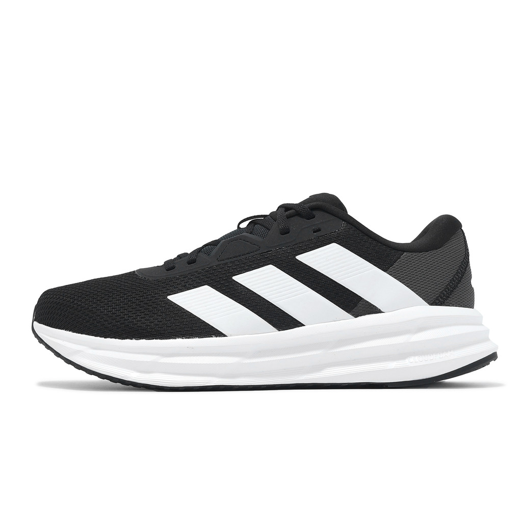 adidas 慢跑鞋 Galaxy 7 M 男鞋 黑 白 愛迪達 路跑 基本款 運動鞋  [ACS] ID8760