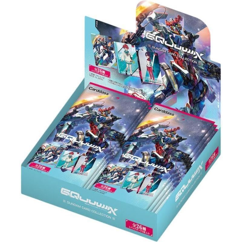 【日本直送】万代(BANDAI) GUNDAM 卡片收藏机动战士Gundam GQuuuuuuX(盒)20包入【免運費