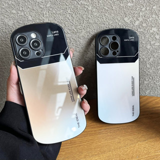 橢圓形手機殼大窗防摔保護套鋼化玻璃外殼適用於 iPhone 16 15Pro 15 14 8 7 Plus 13 12