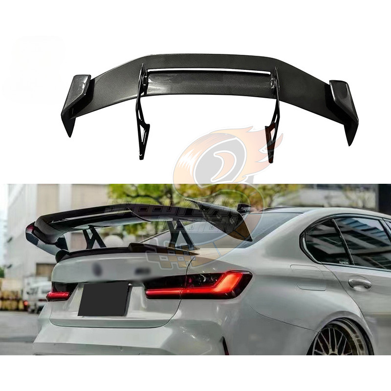 免運 適用於BMW寶馬 3系 F30 F35 G20 M3 G80 F80 改裝 碳纖維尾翼 通用尾翼 戰鬥尾翼 大尾翼