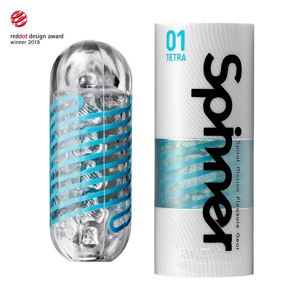 【TENGA】SPINNER迴旋杯-01 TETRA/波刀紋 SPN-001