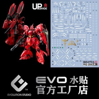 [HRS] 🎨現貨 EVO水貼 RG29 沙薩比 專用水貼 ER29 鋼彈 模型 通用 警告 標示 標識 水貼