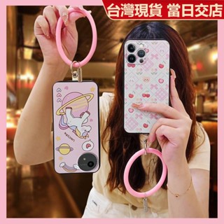 虎崽子🔔適用夏普Aquos wish4/SH-52E手機殼軟殼奢華動漫圓環創意新夏普wish4手機殼 保護殼Sharp