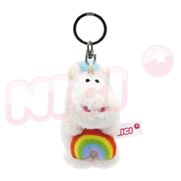 NICI 彩虹藍天使獨角精靈鑰匙圈 (91480)