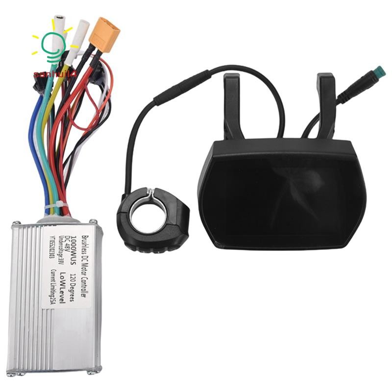 電動滑板車控制器套件 48V 25A 1000W 帶顯示滑板車儀表板,適用於 G2 Pro 電動滑板車