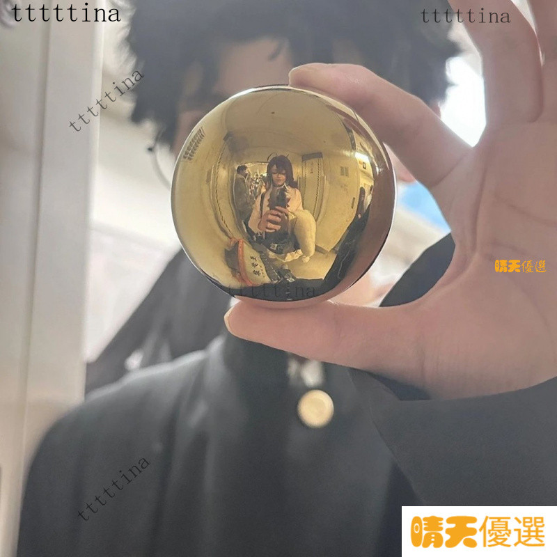 【下殺價】膽大黨 厄卡倫金球 剩蛋老人 不鏽鋼金球道具 厄卡倫cos道具 角色扮演 cosplay 膽大黨cos道具