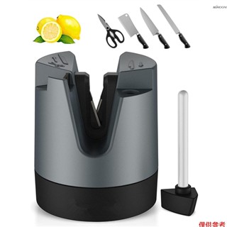 RZ-008多功能強力吸盤磨刀器 可磨直角刀鋸齒刀剪刀 X型鎢鋼磨刀器快速吸盤式菜刀速磨廚房工具家用手工工具磨刀神器帶可