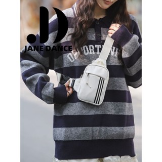臺灣出貨 JANE DANCE手機包男時尚小眾胸包個性小挎包休閒日係運動包單肩包