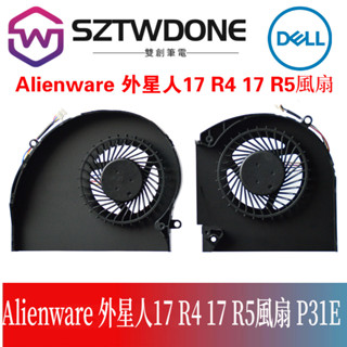 適用戴爾Alienware 外星人17 R4 17 R5風扇 P31E CPU顯卡散熱風扇