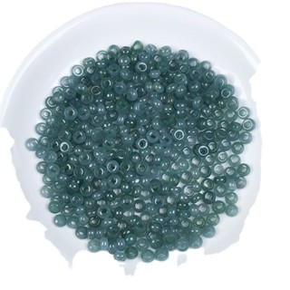 宏雲Hongyun-jf-(10pcs)- 天然翡翠a貨危料甜甜圈 冰藍圈圈隔珠玉器手工編項鍊手串配件批發