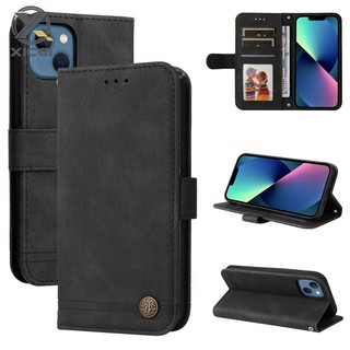 XICCI 適用於 iPhone 16/16 Plus/16 Pro/16 ProMax 手機殼帶翻蓋卡槽皮革保護支架手