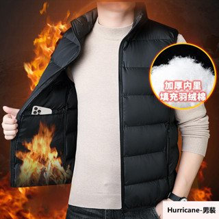 M-6XL秋冬季男生外套 背心外套男 休閒外套 羽絨棉背心 鋪棉背心 防風外套 大尺碼外套 保暖背心 防風背心 夾克外套