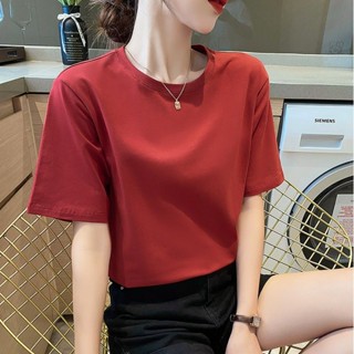 愛依依 上衣 短袖T卹 打底衫 簡約 S-2XL 新款設計感小眾顯瘦能穿半袖上衣-1187.
