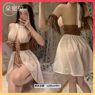 【兔兔優選】開襟熟女戰袍裙 情趣睡衣 情趣內衣 性感睡衣 情趣 辣妹上衣 COSPLAY 服裝 純欲套裝 戰袍 大尺碼