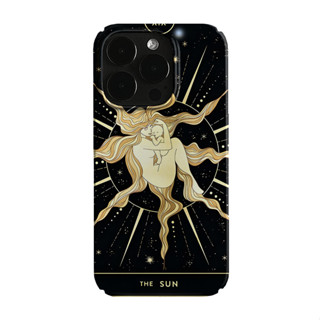 太陽女神藝術小眾適用高階感卡通iPhone14pro+蘋果15promax菲林手機殼新款13/12VIVO90