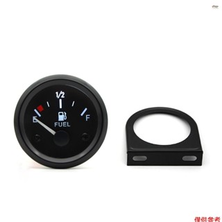 2'' 52mm 油位計,指標 12V 汽車油箱計,帶 LED 背光輪輞汽車儀表