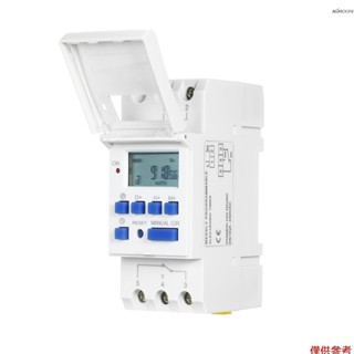 THC15A 數顯時間開關 16A可程式設計微電腦時控開關 定時器 12V