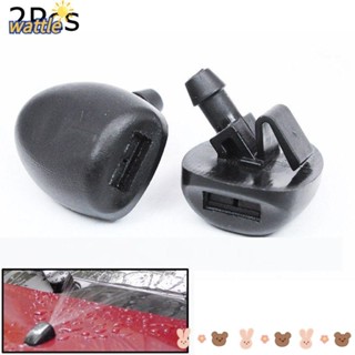 PEUGEOT Wa-sport 2 件擋風玻璃雨刮器噴嘴塑膠汽車自動噴射清洗器適用於標致 407 206 207