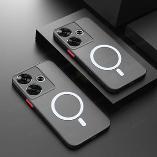 Oppo Realme Note 60 磁性手機殼透明磨砂 TPU 無線充電盒
