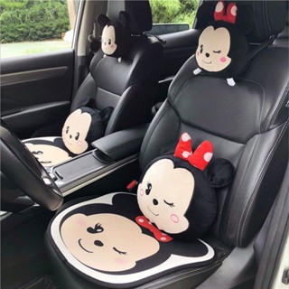 臺灣出貨 汽車腰部靠枕腰靠 套裝創意卡通高檔車用頭枕個性可愛護頸枕靠枕女 汽車頭枕 汽車靠枕 頸枕靠枕 汽車內飾品R02