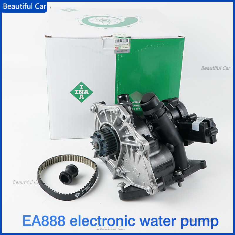 【原廠品質】奧迪A4Q5A5A7 VW 福斯 新邁騰途觀途昂高爾夫7GTI夏朗EA888三代電子水泵總成節溫器