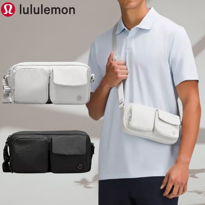 【Z-ONE】隔日到貨 加拿大運動第一品牌LULULEMON 多口袋設計側背包 2.5L