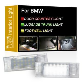 BMW Led 車門禮貌行李箱腳坑燈總成適用於寶馬 1/3/4/5/7 系列 F20 F21 F30 F31 F34 F