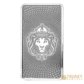 【TRUNEY貴金屬】Scottsdale獅王漩渦銀條10盎司