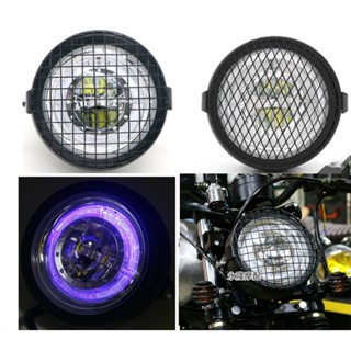 【特價促銷】現貨CG125機車改裝復古大燈GN125復古前照燈機車前照燈改裝LED