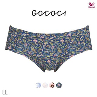華歌爾Wacoal大碼內褲舒適無痕柔軟透氣彈力貼身無痕低腰三角褲女(40PGG335LL)(日本直郵)1
