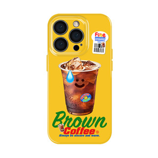 適用於原創趣味冰美式夏天手機殼iPhone15小米14Pro菲林nova9華為pura70三星s24一加12蘋果13榮耀
