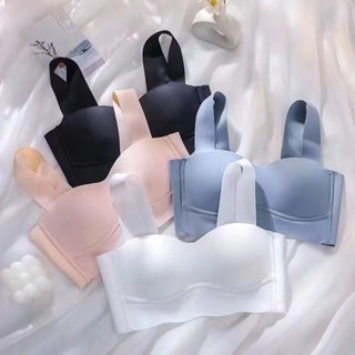 獨白抹胸式無痕運動內衣女背心薄款小胸集中爆乳上託大胸顯小無鋼圈