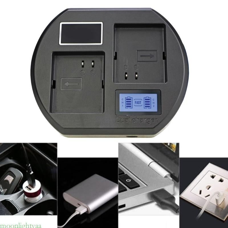Moonlightyaa 快速充電相機 USB 快速充電器,適用於 Arlo Pro2 2 插槽