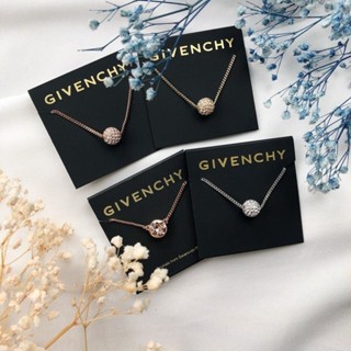 Givenchy 紀梵希 施華洛世奇 項鍊 單鑽 許願球 鎖骨項鍊 水鑽 玫瑰金/銀/金