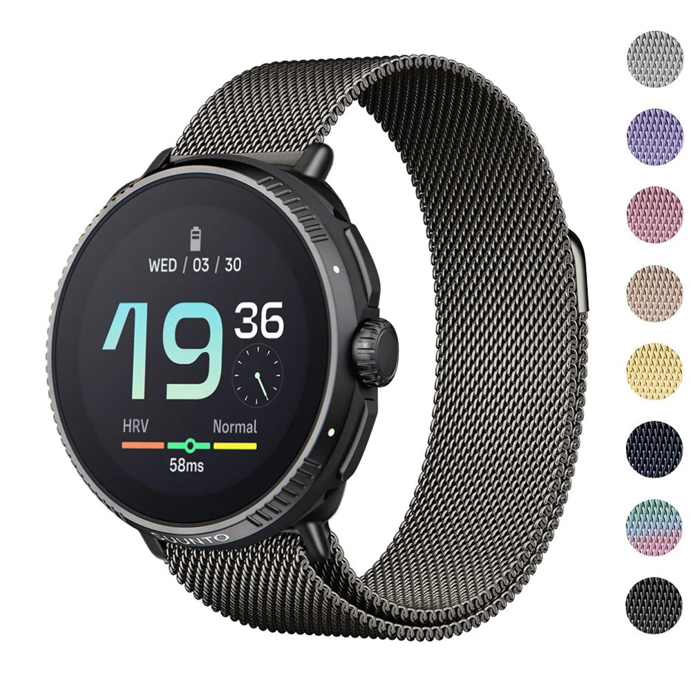 Suunto RACE/RACE S 錶帶環用於 SUUNTO RACE S 錶帶配件的磁性不銹鋼金屬手腕手鍊