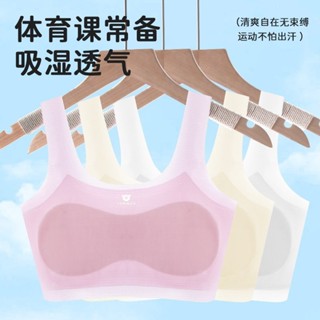女童背心發育期小學生少女孩內衣兒童內衣一階段10一14歲初中