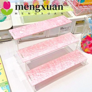 MENGXUAN儲存展示架,亞克力雲母水波紋設計玩具模型收納架,多用途DIY令人眼花繚亂人偶模型架子