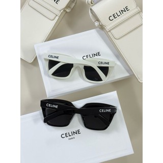 Limit精品✔️Celine 黑、白色 側邊字母logo搭配 爆款 墨鏡 夏天必備