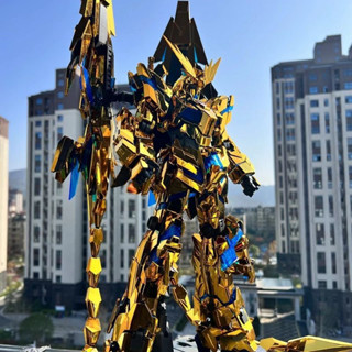 大班 MG 電鍍菲尼克斯 6642S 獨角獸三號機拼裝模型