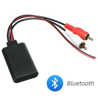 車載通用無線藍芽模組音樂適配器rca Aux音頻線車載通用無線藍芽模組音樂