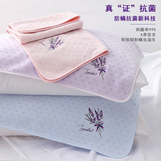 4A級抗菌枕巾52×78 純棉一對裝枕巾 全棉a類吸水繡花枕頭巾 加大 成人柔軟枕頭巾 長絨棉枕頭皮