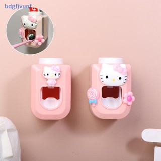 Bdgf牙膏擠壓器卡通自動牙膏分配器兒童浴室用品tw