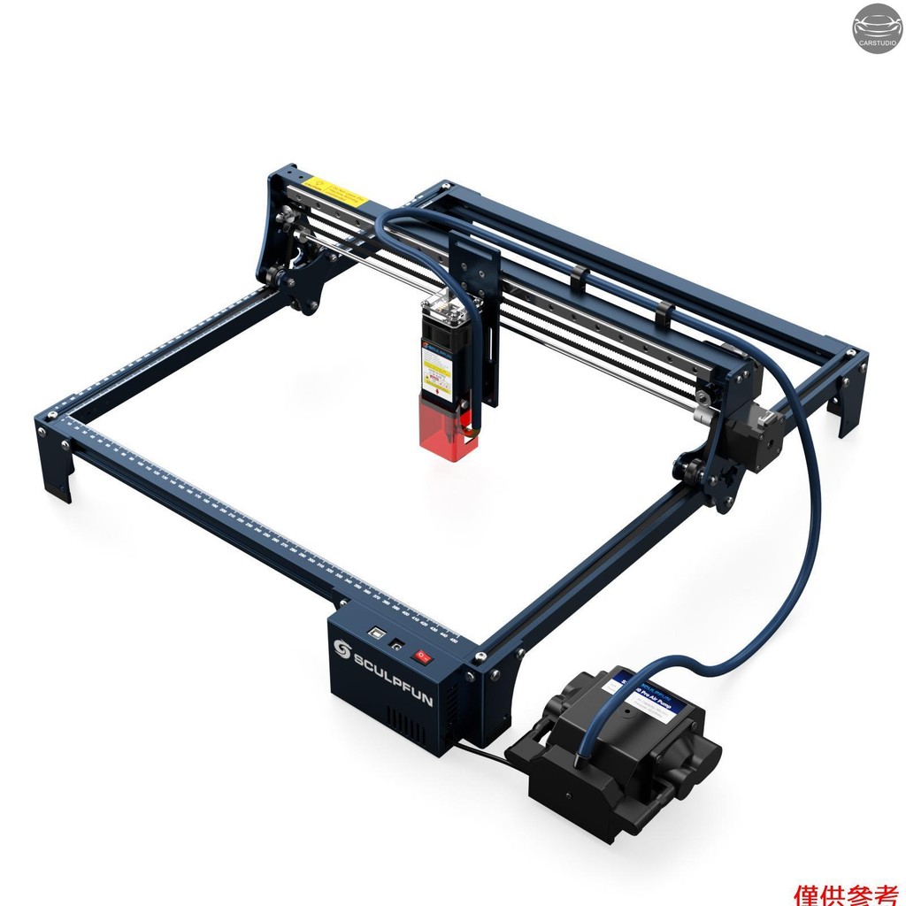 Sculpfun S30 PRO 雕刻機帶自動空氣輔助系統 10W 雕刻機帶可更換鏡頭護眼罩 410x400mm 雕刻和
